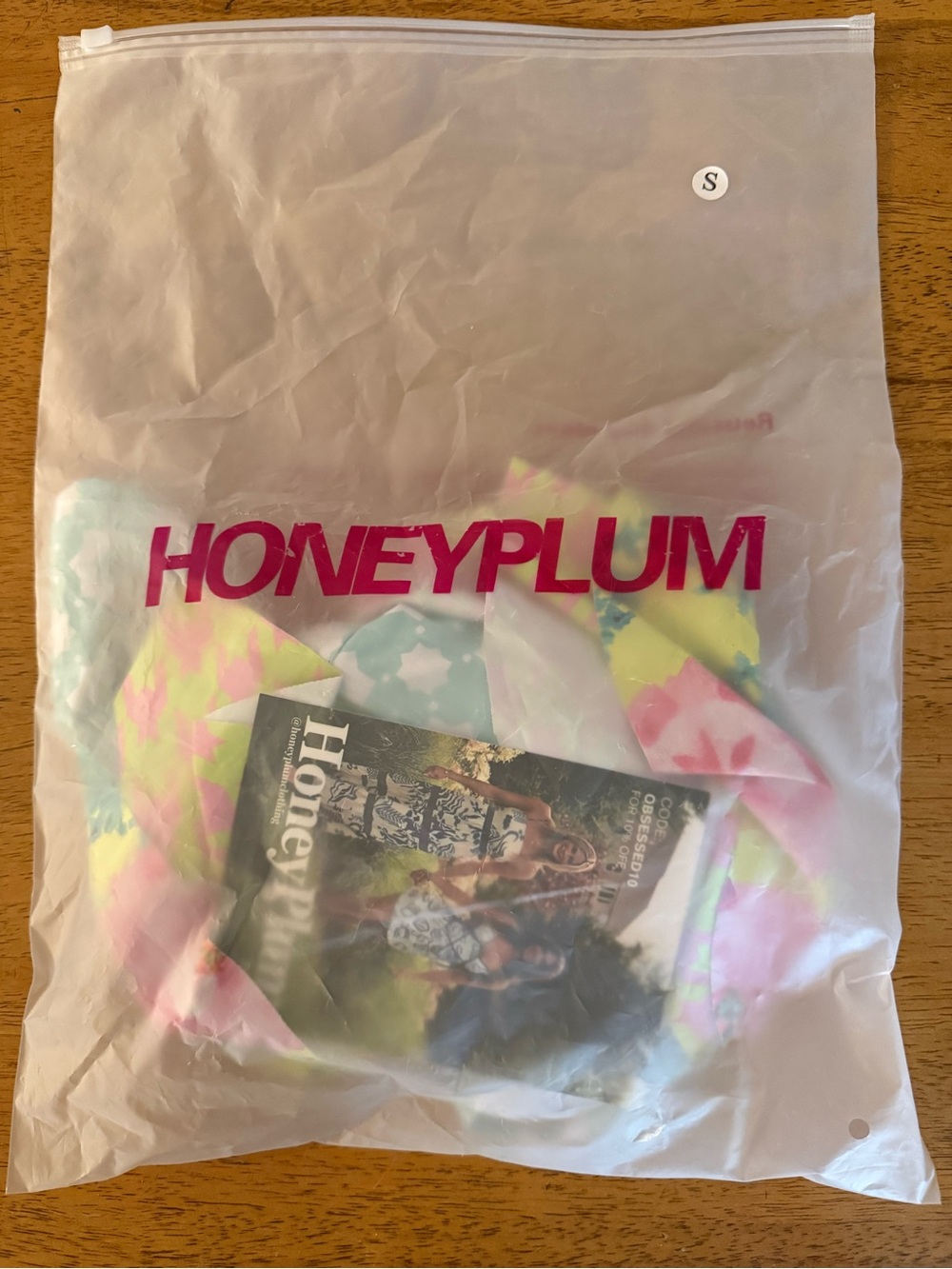 Honeyplum Floral Ruffle Bikini Set - Yellow & Pink - Picture 5 of 5